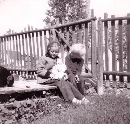 Dora Dobie, Betty Comisky, Kearns, Ontario.
